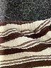 Unbranded Stripes Brown Swimsuit Top Size L - photo 3
