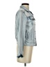 Express 100% Cotton Blue Denim Jacket Size S - photo 4