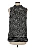 Talbots 100% Polyester Black Sleeveless Blouse Size M - photo 2