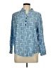 Assorted Brands Blue Long Sleeve Blouse Size L (estimated) - photo 1
