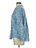 Assorted Brands Blue Long Sleeve Blouse Size L (estimated) - photo 5