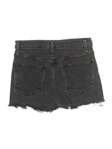 Madewell High-Rise Denim Shorts in Lunar Wash (view 2)