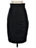 H&M 100% Polyester Chevron-herringbone Black Formal Skirt Size 4 - photo 1