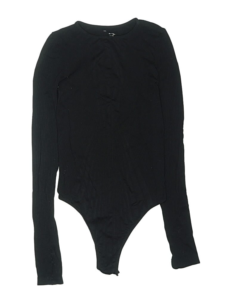 Pre-owned Intimately By Free People Bodysuit In Black