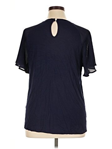 Cable & Gauge Short Sleeve Blouse (view 2)