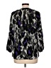 Dana Buchman 100% Polyester Animal Print Silver 3/4 Sleeve Blouse Size L - photo 2