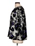 Dana Buchman 100% Polyester Animal Print Silver 3/4 Sleeve Blouse Size L - photo 5