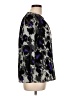 Dana Buchman 100% Polyester Animal Print Silver 3/4 Sleeve Blouse Size L - photo 4