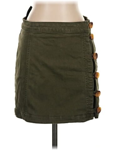 Free People Denim Skirt (view 1)