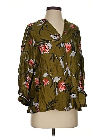 Vineet Bahl 3/4 Sleeve Blouse (view 1)