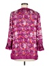 Tory Burch Purple 3/4 Sleeve Blouse Size 6 - photo 2