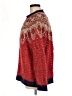 Claudia D. Argyle Red Pullover Sweater Size M - photo 5