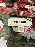 L'Agence 100% Polyester Floral Burgundy Long Sleeve Blouse Size XS (tall) - photo 7