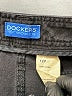 Dockers 100% Cotton Solid Black Denim Skirt Size 12 (petite) - photo 4