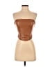 Altar'd State 100% Polyurethane Brown Sleeveless Top Size S - photo 1