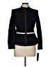 Albert Nipon 100% Cotton Black Jacket Size 6 - photo 1