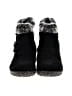 Khombu Black Ankle Boots Size 7 - photo 2