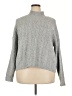 Chloe & Jasmine 100% Polyester Gray Turtleneck Sweater Size 3X - photo 1
