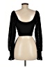 Lulus Black 3/4 Sleeve T-Shirt Size M - photo 2