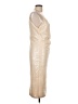 Valiant Metallic Tan Cocktail Dress Size L - photo 4