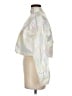 Forever 21 100% Nylon Metallic White Windbreaker Size M - photo 5