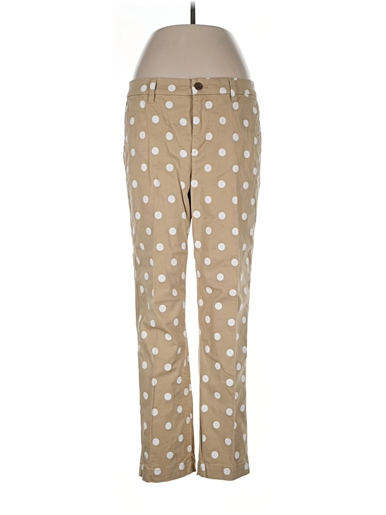 Pre-owned J.crew Factory Store Khaki Pant In Tan