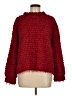 Vince Camuto 100% Polyester Tweed Red Pullover Sweater Size M - photo 1