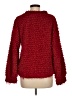 Vince Camuto 100% Polyester Tweed Red Pullover Sweater Size M - photo 2