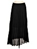 Max Studio 100% Polyester Solid Black Formal Skirt Size M - photo 1