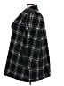Jessica London Plaid Black Coat Size 28w - photo 5