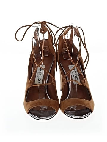 Jimmy Choo Leather Sandals (view 2)