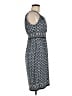 Max Studio Print Blue Casual Dress Size M (estimated) - photo 4