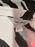 Nine West 100% Polyester Animal Print Silver Short Sleeve Blouse Size S - photo 7