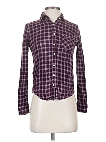 Aeropostale Long Sleeve Button-Down Shirt (view 1)