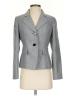 Jones New York Chevron-herringbone Gray Blazer Size 4 Petite - photo 1