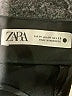 Zara 100% Polyester Solid Black Casual Skirt Size M - photo 4