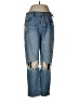 Forever 21 Hearts Blue Jeans Size 28 waist - photo 1