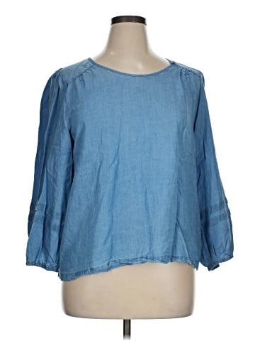 John Paul Richard 3/4 Sleeve Blouse (view 1)