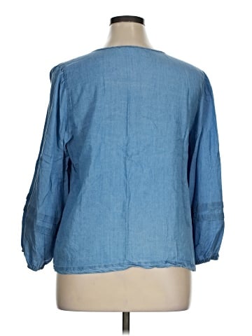 John Paul Richard 3/4 Sleeve Blouse (view 2)