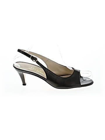 Salvatore Ferragamo Vintage Leather Heels (view 1)