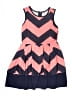 Knitworks Chevron-herringbone Pink Dress Size 12 - photo 1