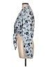 Sweet Rain Silver Long Sleeve Blouse Size L - photo 5
