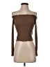 Charlotte Russe Brown Long Sleeve Top Size S - photo 1