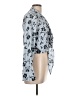 Sweet Rain Silver Long Sleeve Blouse Size L - photo 4