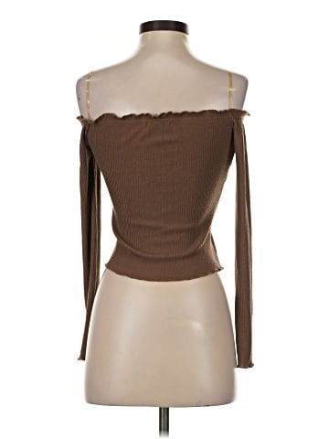 Charlotte Russe Long Sleeve Top (view 2)