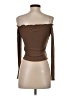 Charlotte Russe Brown Long Sleeve Top Size S - photo 2