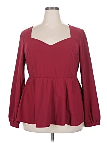 Torrid Long Sleeve Blouse (view 1)