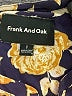 Frank And Oak Print Gold Jacket Size S - photo 6