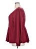 Torrid Burgundy Long Sleeve Blouse Size 2X Plus (2) - photo 5