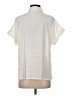Unbranded 100% Polyester Ivory Short Sleeve Blouse Size S - photo 2